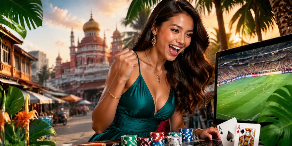Pemain poker dari Kota Bharu menikmati permainan meja dalam talian bergaya Melayu