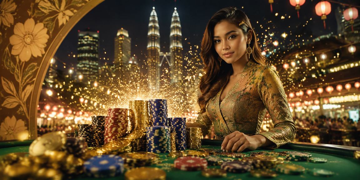 Pengguna Kuala Lumpur memainkan permainan kasino meja sempena Hari Raya melalui lifepo4